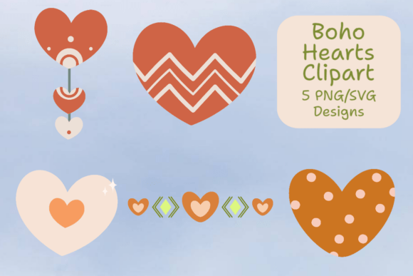 Boho Heart Illustrations: A Designer's Review