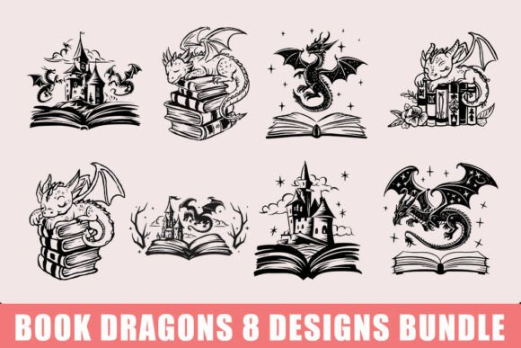 Book Dragons Bundle: A Designer's Review for Stitchers