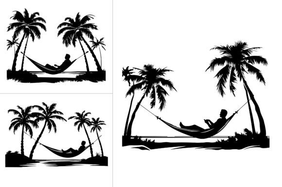 Hammock Silhouette Craft Vector: A Designer's Review