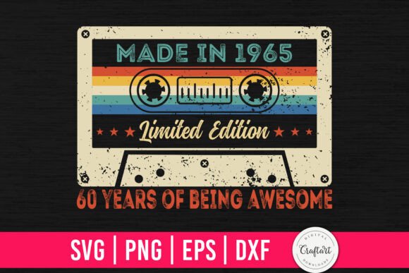 Made in 1965 60th Birthday Gifts: A Designer's Review
