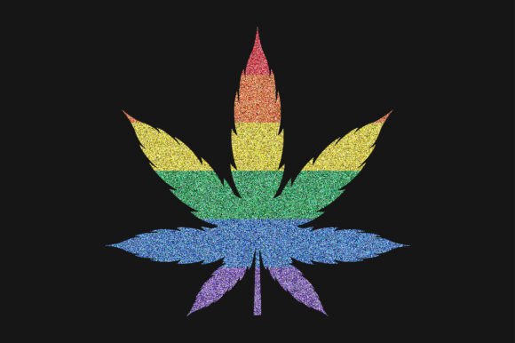 Pride Glitter Cannabis Weed Sublimation Review