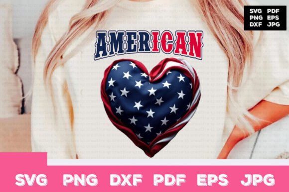 Review: 4th of July Women's American Flag Shirt Design