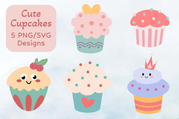 Review: Charming Cupcake Clipart Bundle for Embroidery