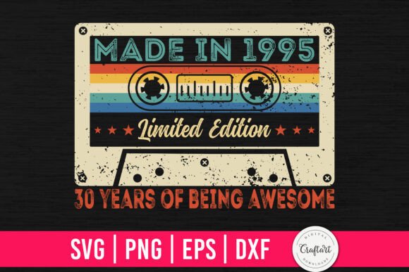 Review: Made in 1995 30th Birthday Gifts Design