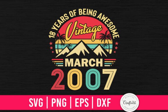 Vintage 2007 March 18th Birthday: A Designer's Review