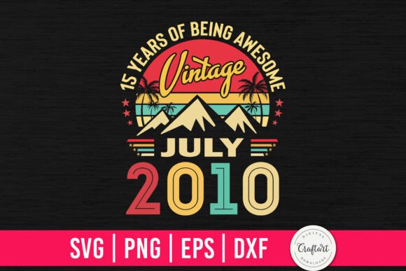 Vintage 2010 July 15th Birthday: A Designer's Review